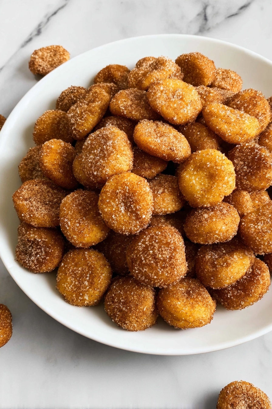 Oyster Cracker Toffee Snack Mix Recipe - Serving