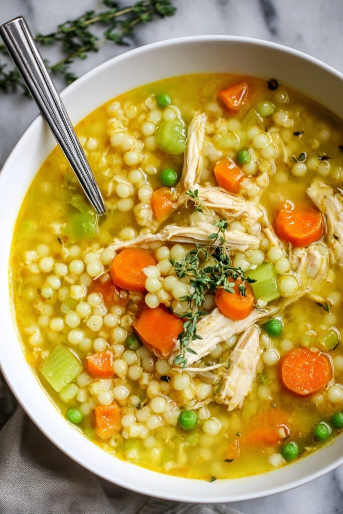 Healing Chicken Soup with Spices Recipe