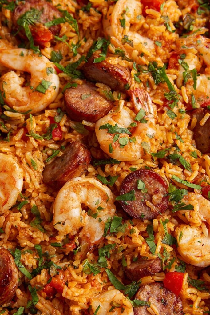 Easy Shrimp and Sausage Jambalaya Recipe