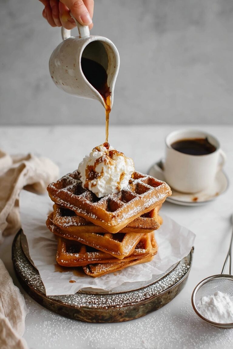 Gingerbread Waffles Recipe