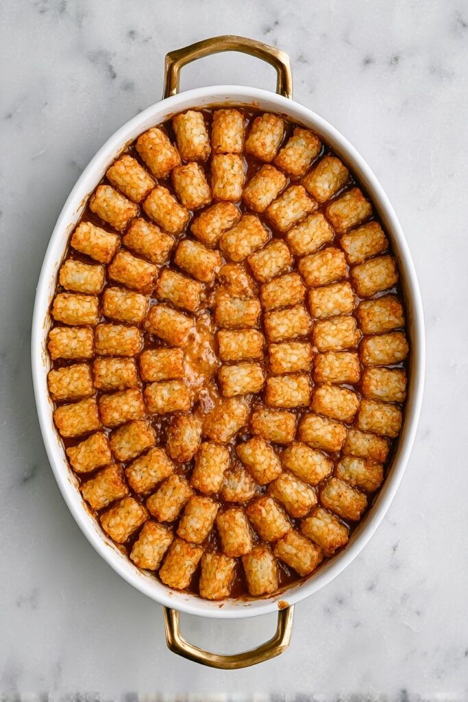 Cowboy Tater Tot Casserole Recipe