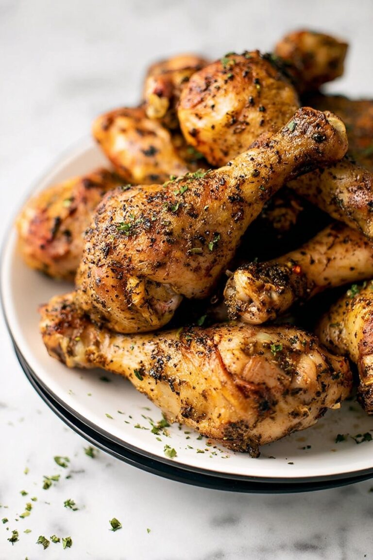 Crispy Oven-Baked Chicken Legs Recipe