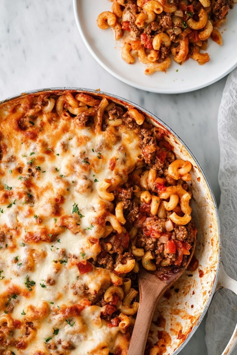 Johnny Marzetti Casserole with Italian Sausage Recipe