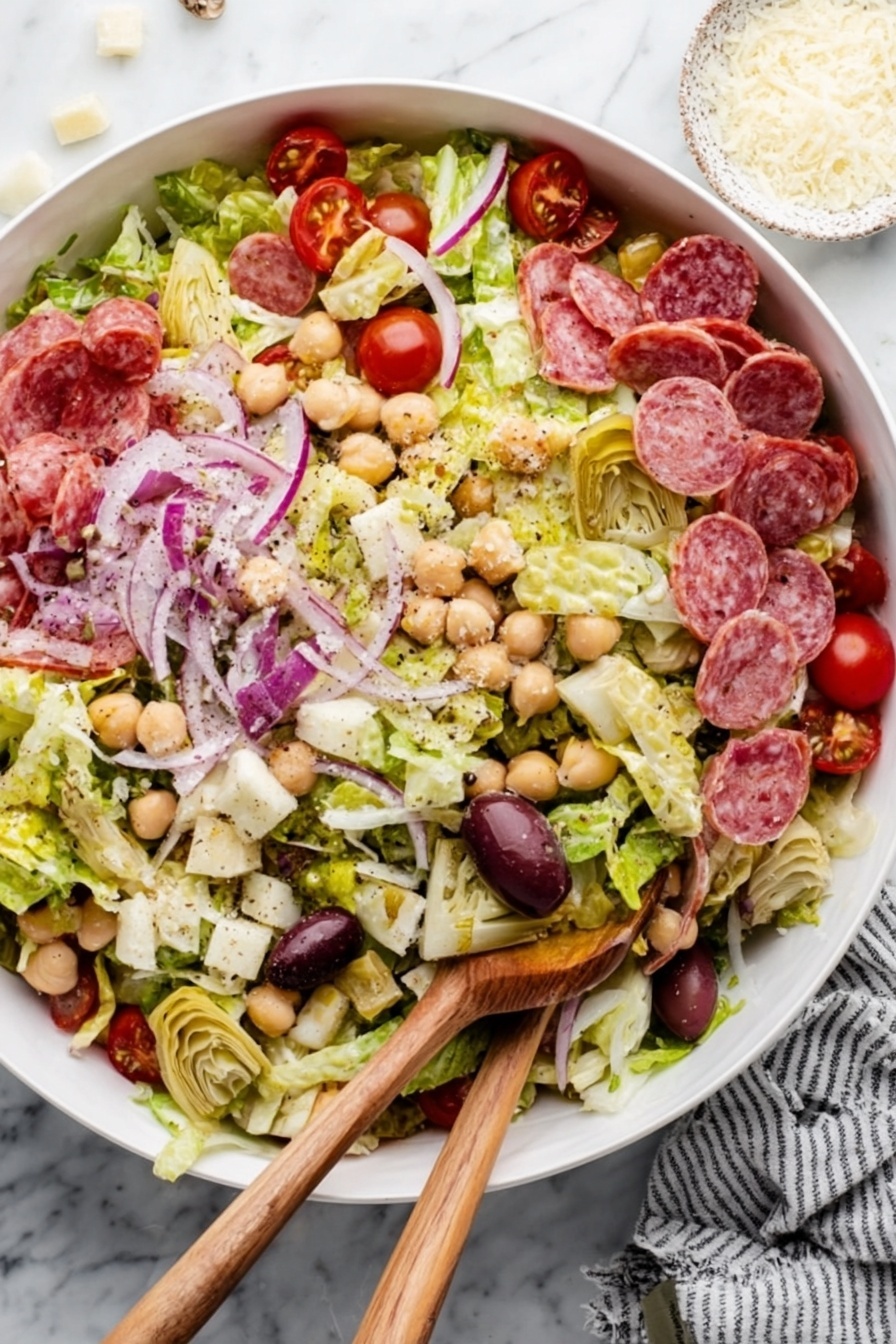 Italian Brussels Sprouts Salad Recipe - Serving