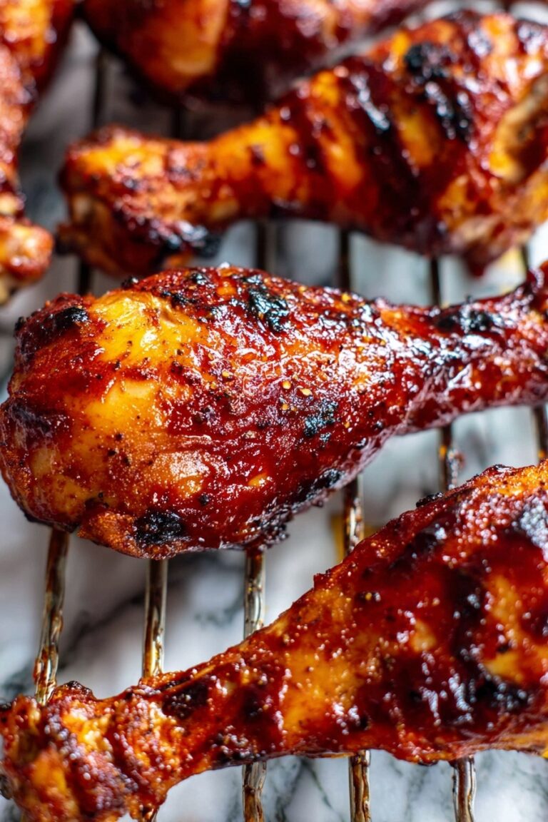 Oven Baked BBQ Chicken Drumsticks Recipe
