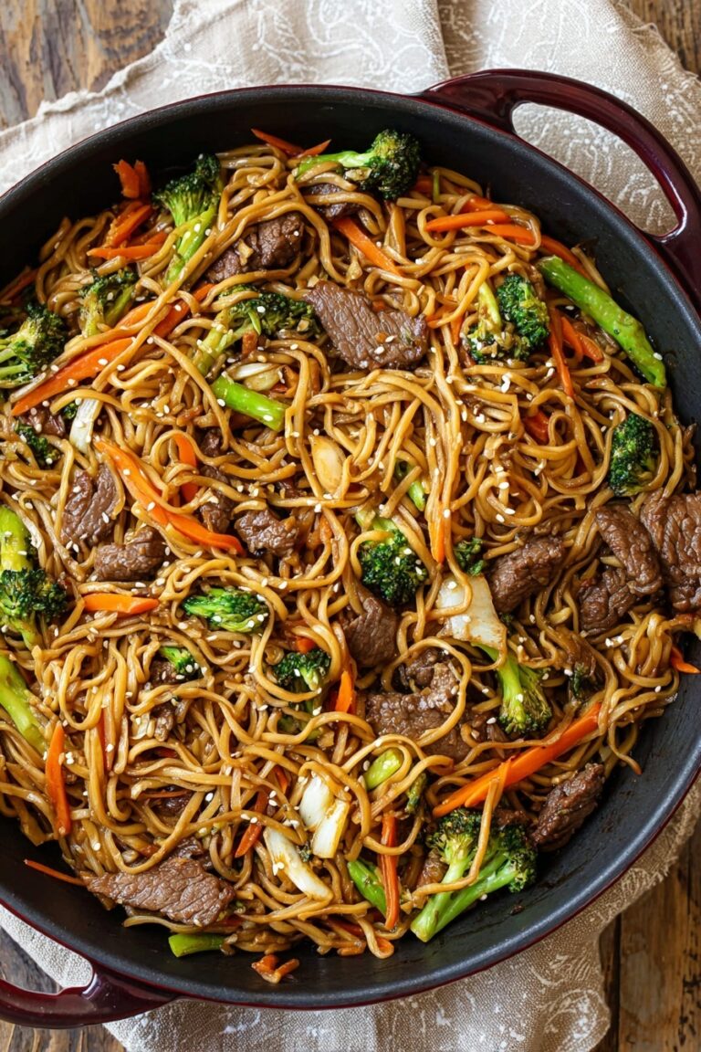 Beef Lo Mein Recipe