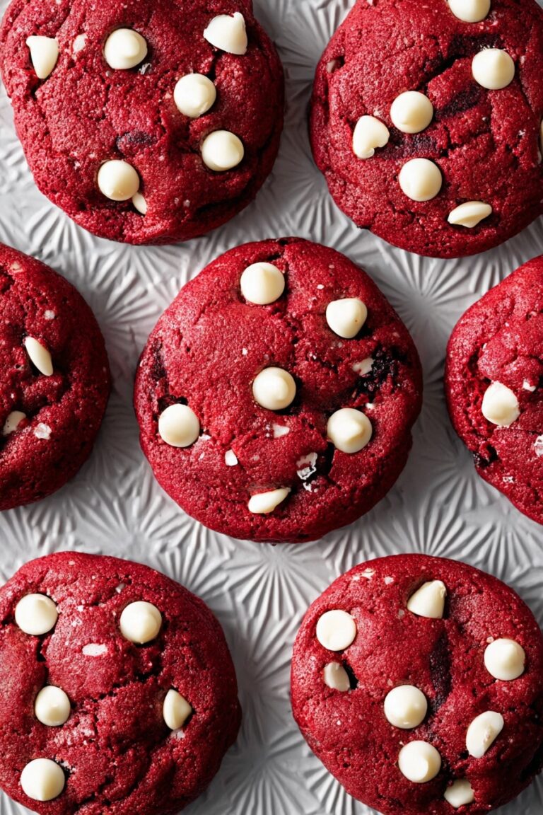 Cheesecake Stuffed Red Velvet Cookies Recipe