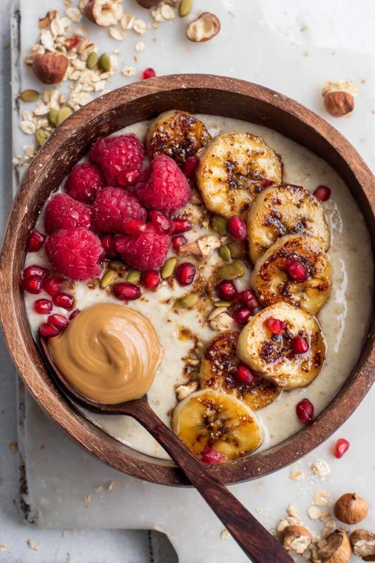 Caramelized Banana Oatmeal Delight Recipe