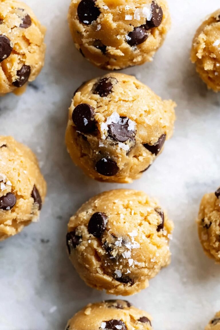 Healthy Vegan Cookie Dough Bites Recipe