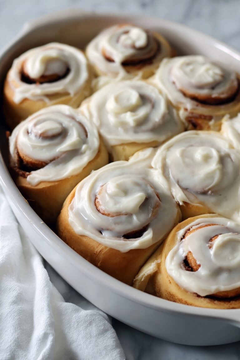 Sourdough Cinnamon Rolls with Cream Cheese Frosting Recipe