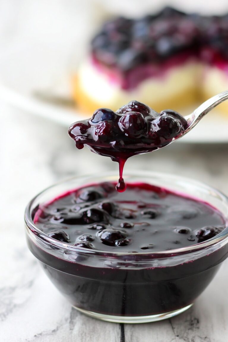 Fresh Blueberry Syrup for Pancakes Recipe