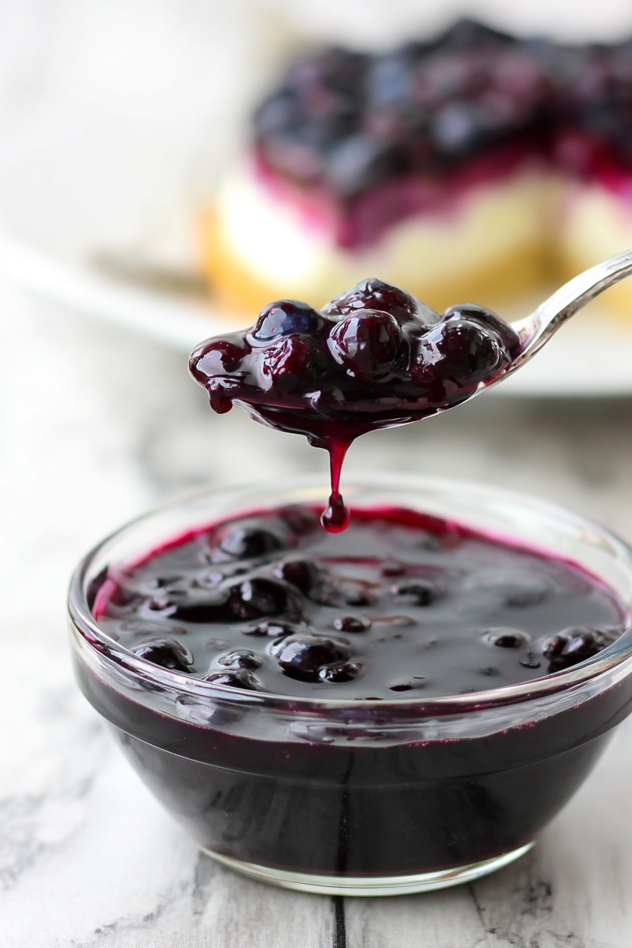 Fresh Blueberry Syrup for Pancakes Recipe
