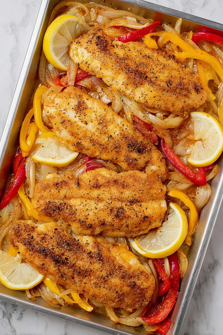 Lemon Garlic Baked Tilapia Recipe - Serving