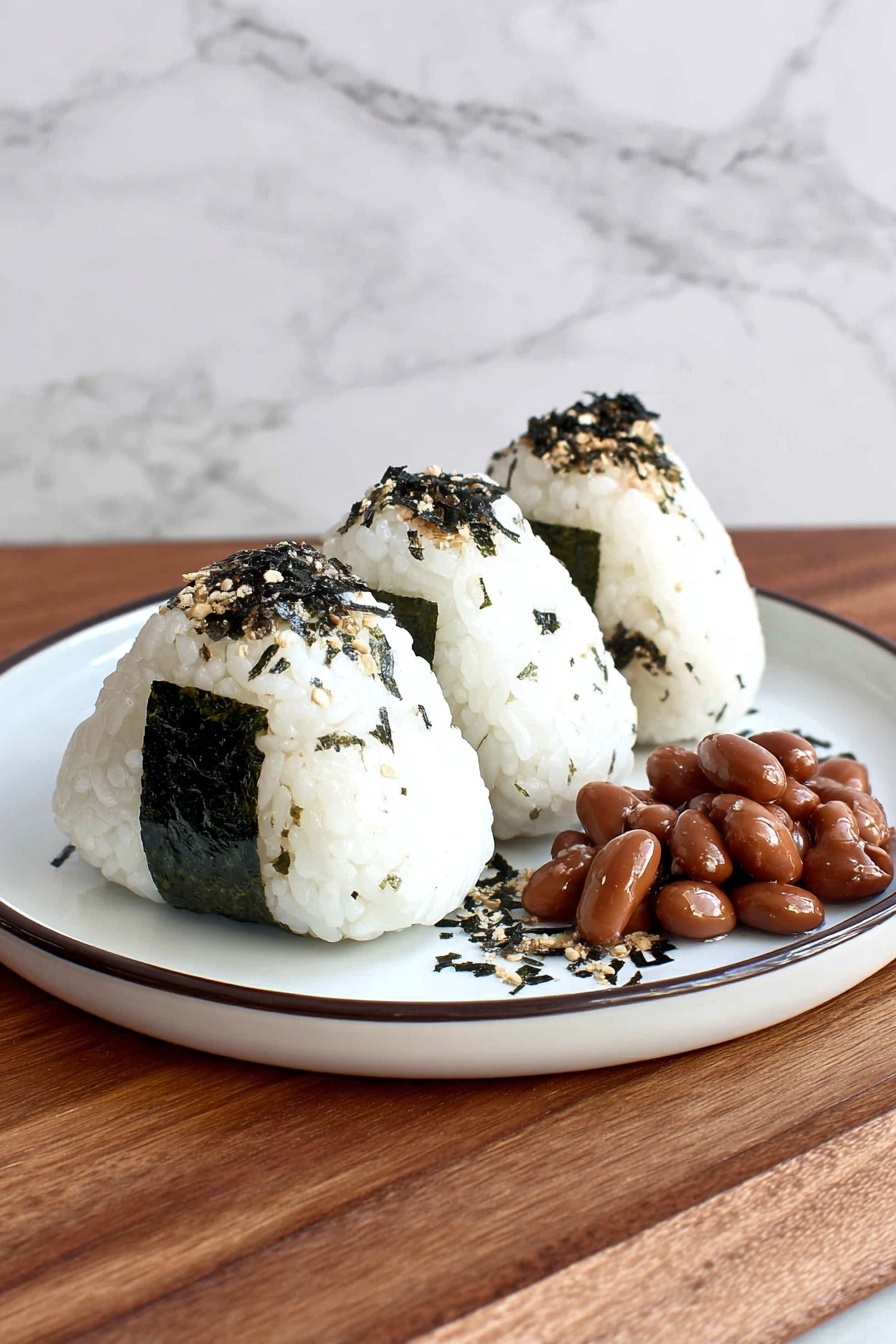 Chicken Teriyaki Onigiri Recipe - Serving