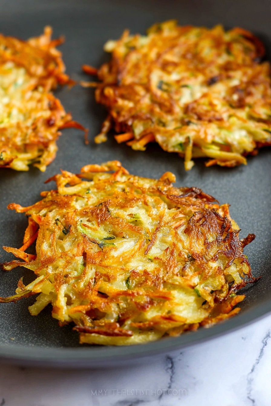 Cabbage Fritters Recipe - Serving