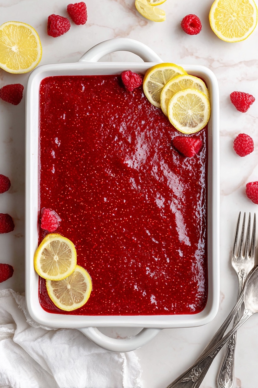 Raspberry Tiramisu Delight Recipe - Serving