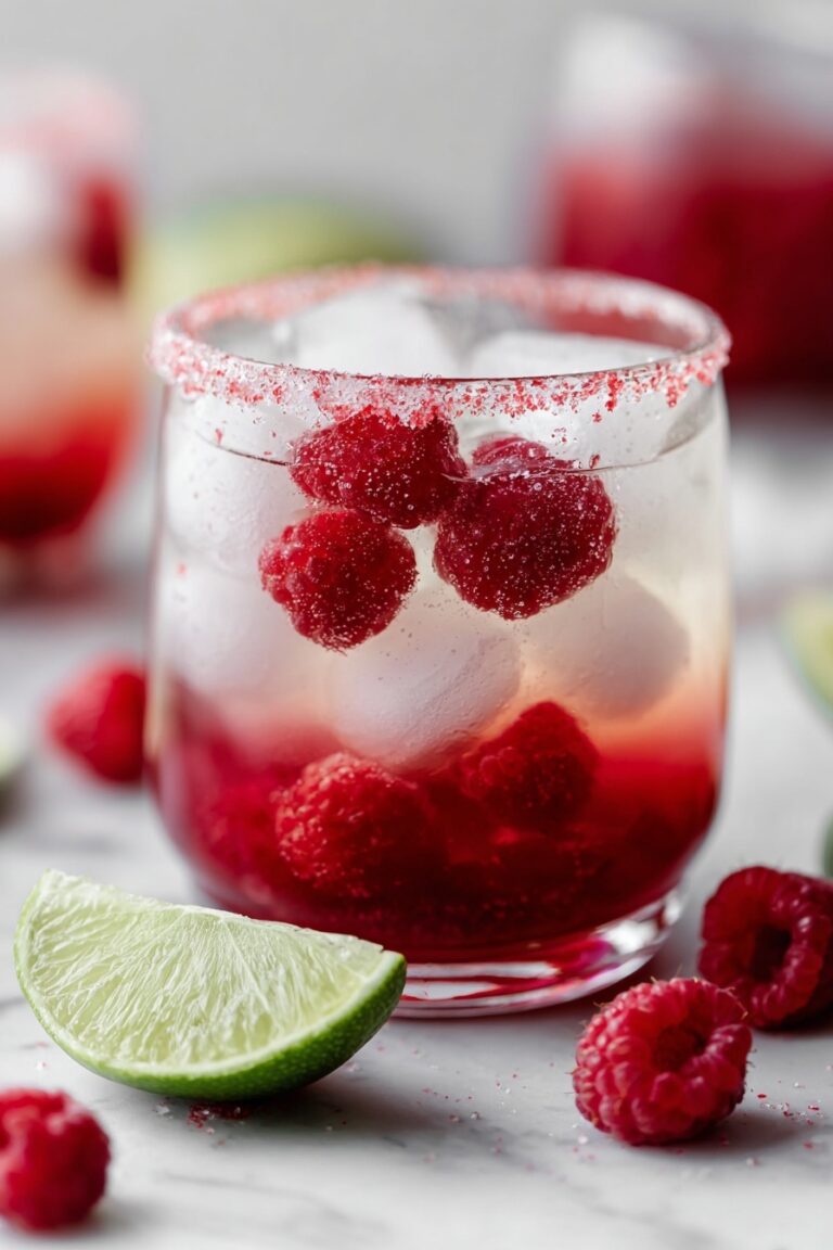 Raspberry Simple Syrup for Drinks and Desserts Recipe