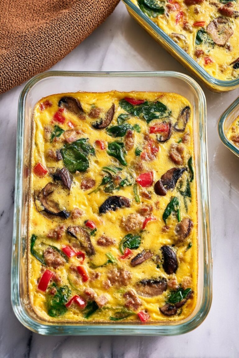 Healthy Meal Prep Breakfast Eggs Recipe