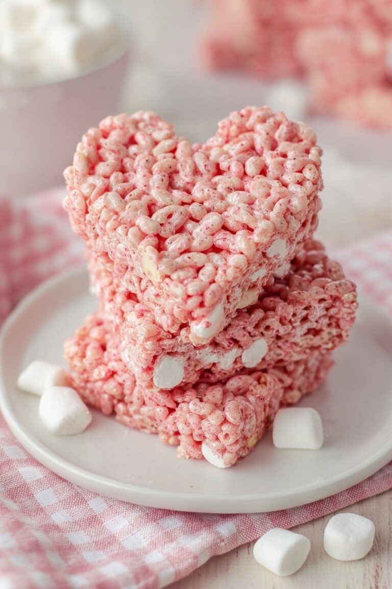 Strawberry Rice Krispie Treats Recipe