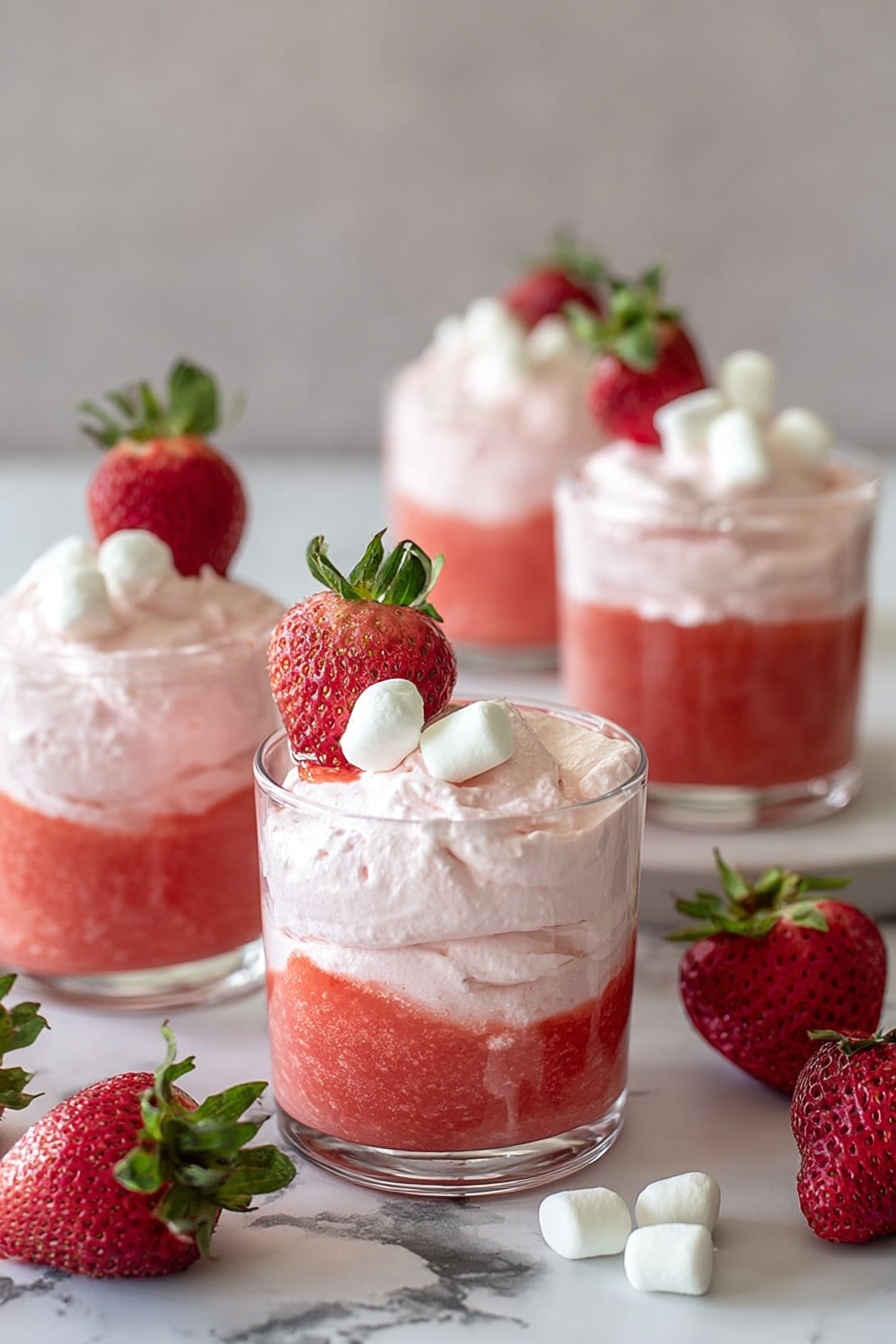 Fresh Strawberry Mousse Recipe